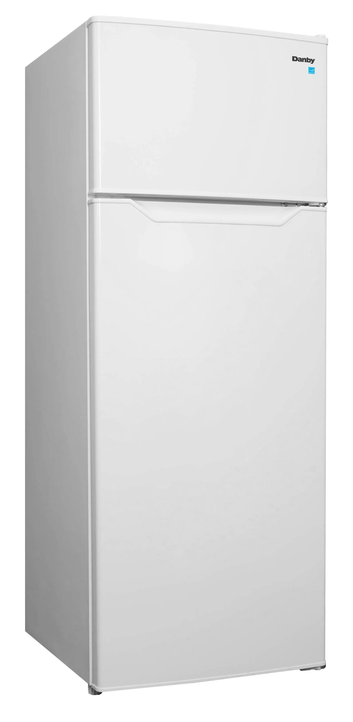 White 7.4 cu ft Top Mount Fridge B408