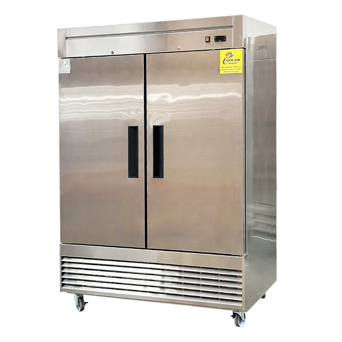 54 inch 2 Door Reach-in Commercial Freezer Q435