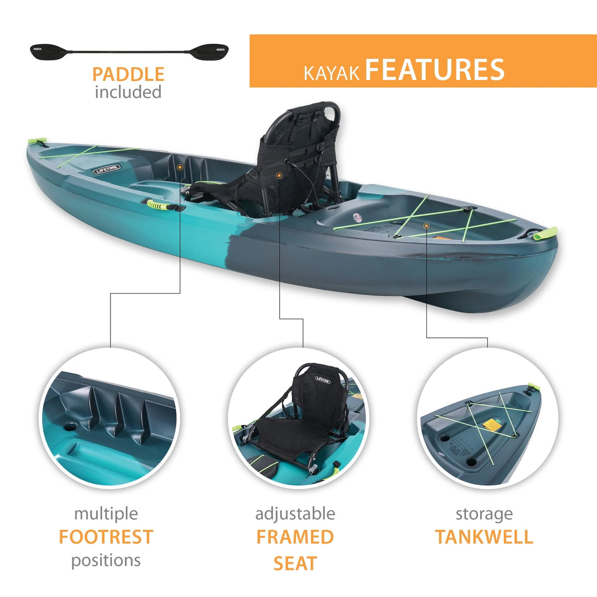 123 inch Sit-on-Top Kayak X56820