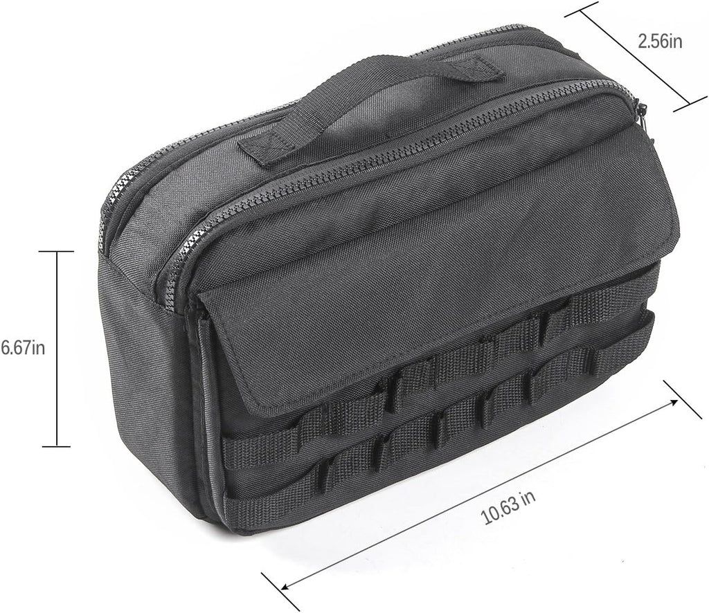 Canvas Tailgate Cargo Storage Bag & Tool Kit Organizer Pockets H254083