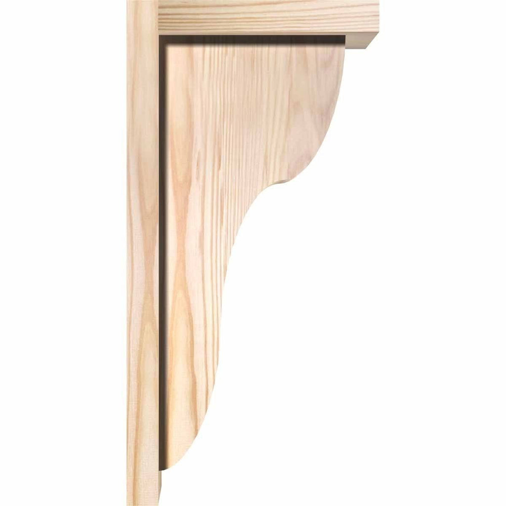 Carmel Smooth Corbel with Backplate E355011