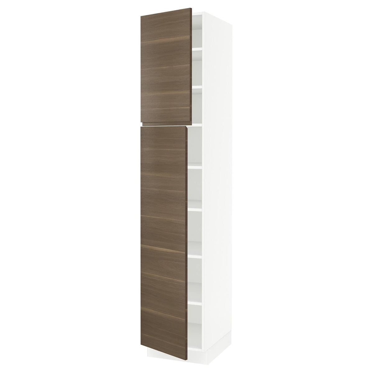 White High Cabinet with shelves and 2 Doors W757907