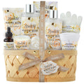 White Rose Set Body Lotion, Shower Gel, Bubble Bath, Bath Salt, Towel, Soap, Oil, Candle, Gloves Q2912