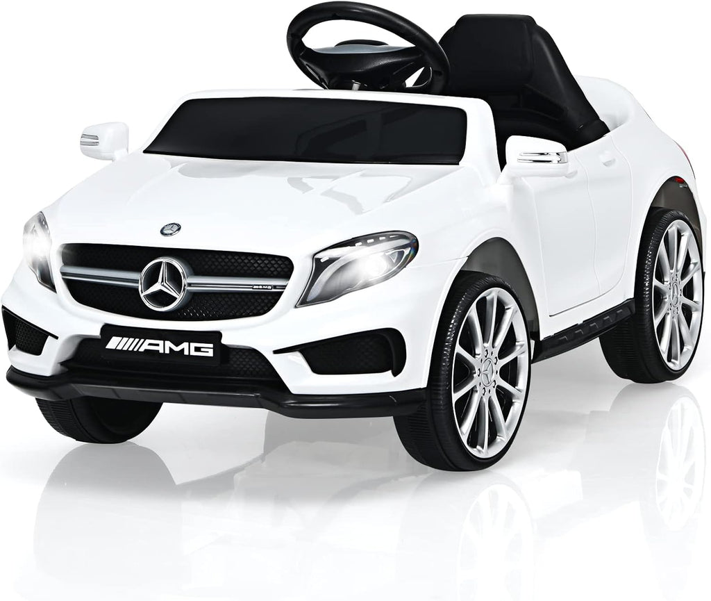 12V Electric Kids Ride On Car with Remote Control White P713