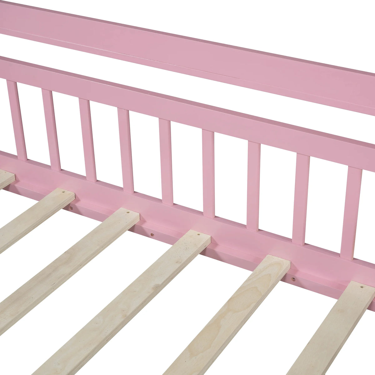 Twin Size Wooden House Bed with 2 Drawers R6778