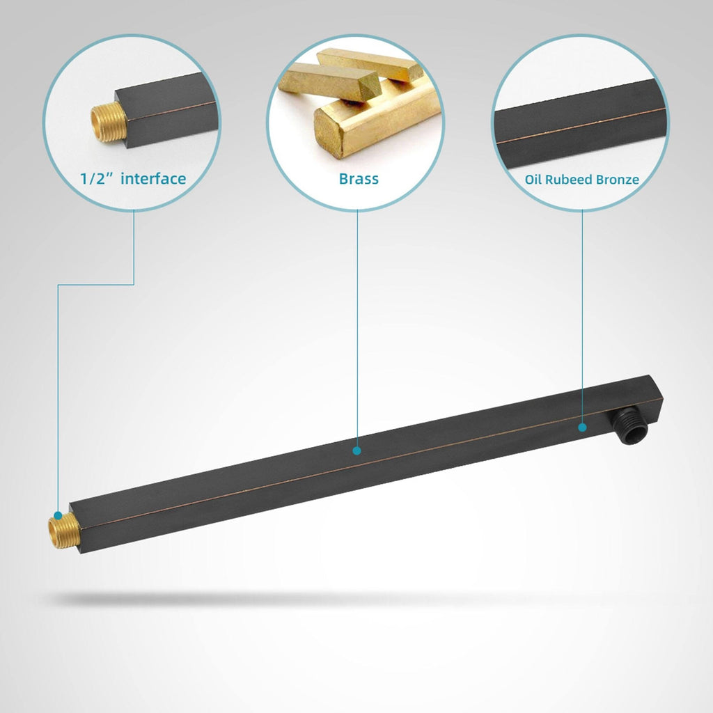 Oil Rubbed Bronze Complete Shower System with Rough-In Valve N342