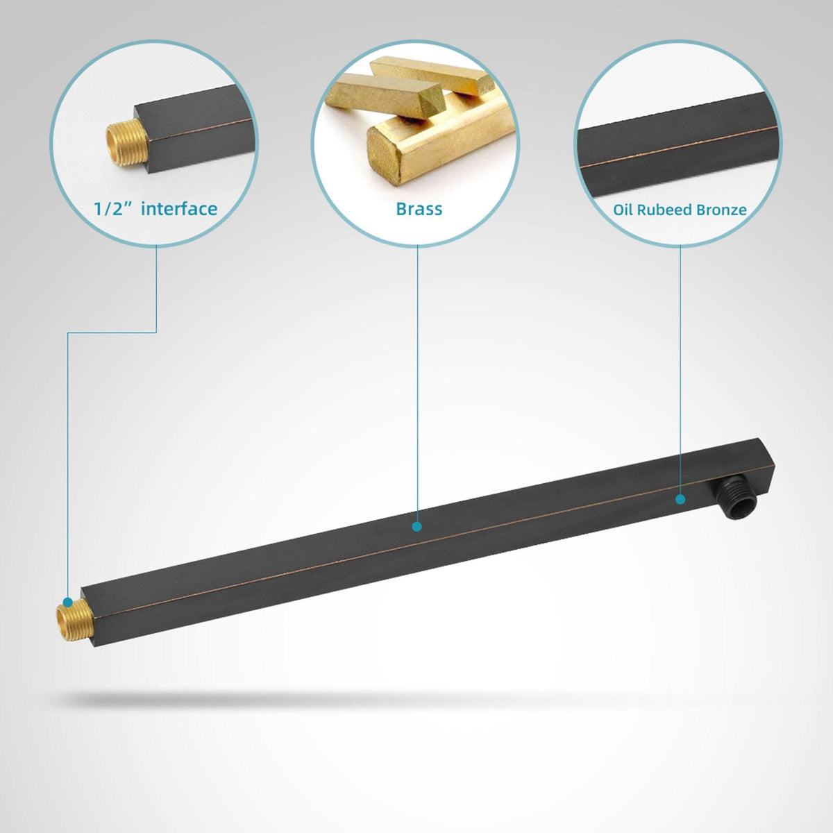 Oil Rubbed Bronze Complete Shower System with Rough-In Valve N342