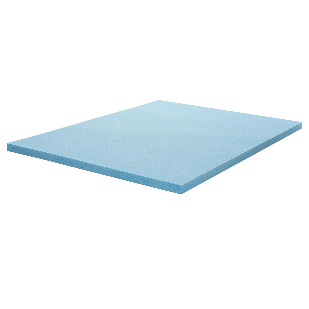 Blue Full Gel Memory Foam Mattress Topper C59562