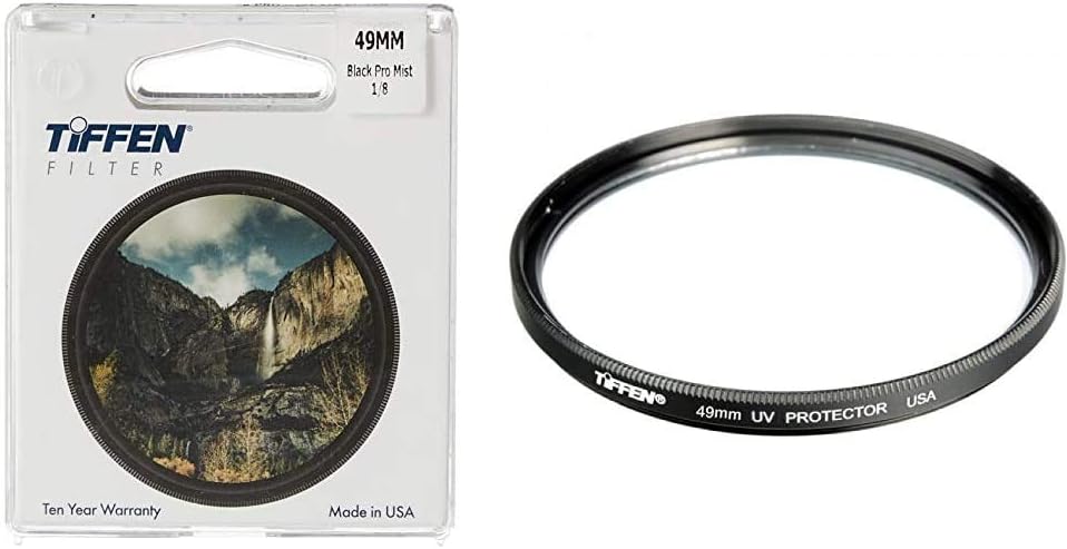 67mm Black Pro-Mist 1/8 Camera Lens Filter Pack of 2 Y3030