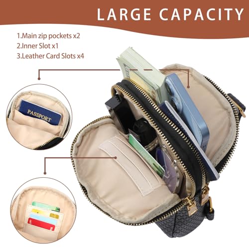 Soft Vegan Leather Crossbody Sling Bag M60925