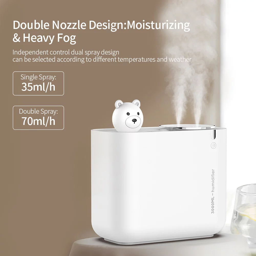 3L Ultrasonic Cool Mist Humidifier G321