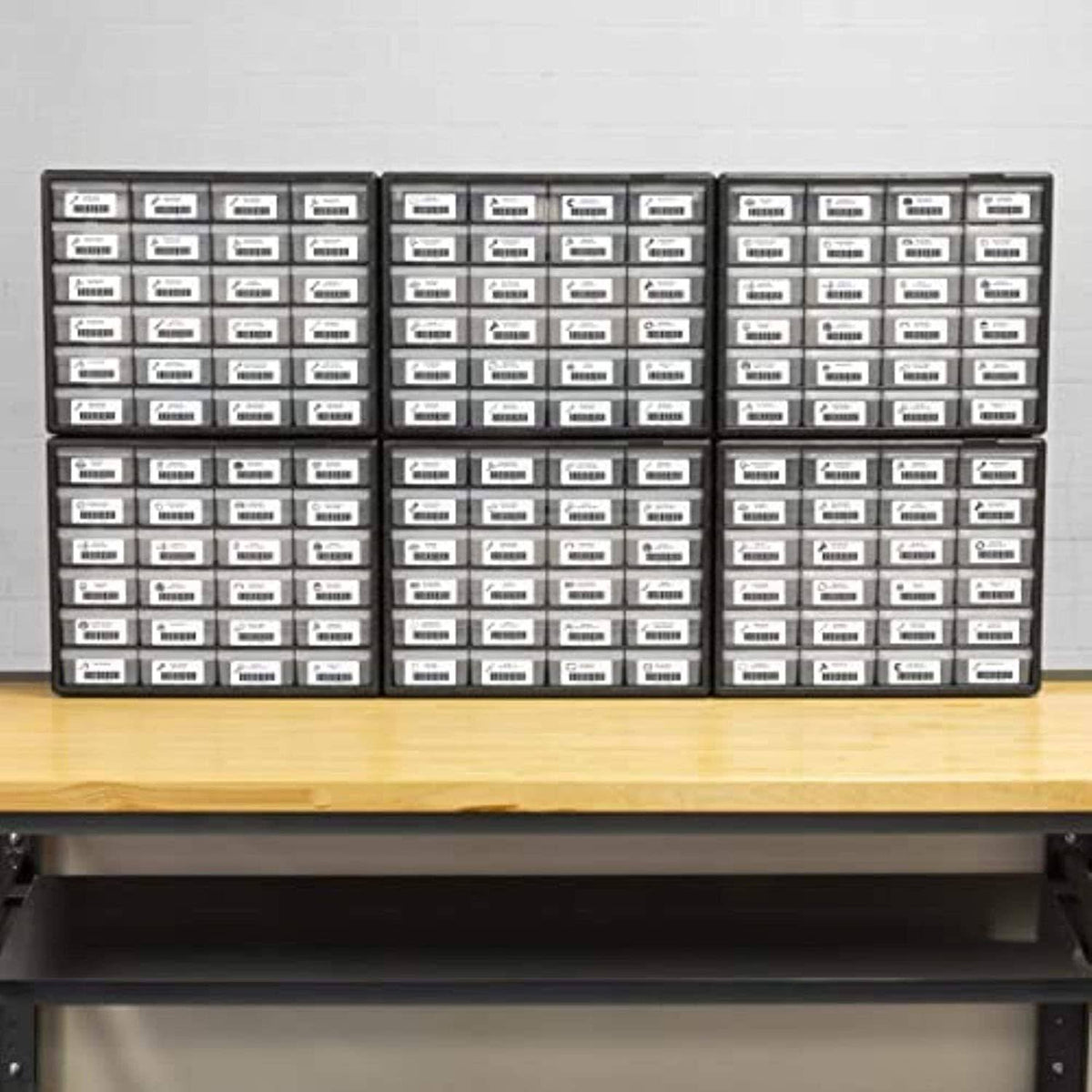 24 Drawer Plastic Parts Storage Cabinet S3880