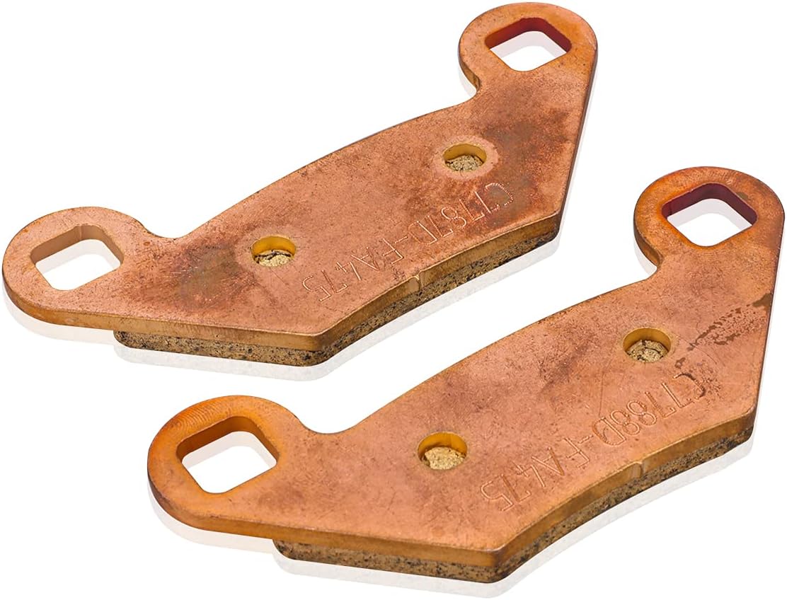 Sintered Brake Pads Replacement 3 Sets Front and Rear Pack of 2 L460541