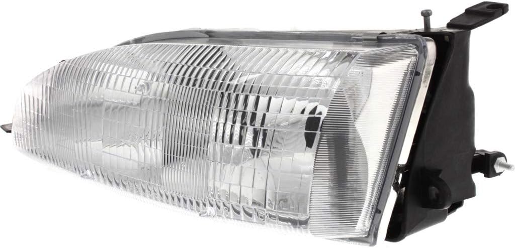 Driver Side Halogen Headlight for Toyota Camry 1995 1996 Pack of 2 P643