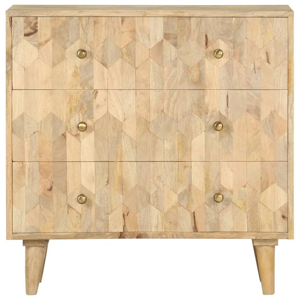 Solid Mango Wood Drawer Cabinet W78668