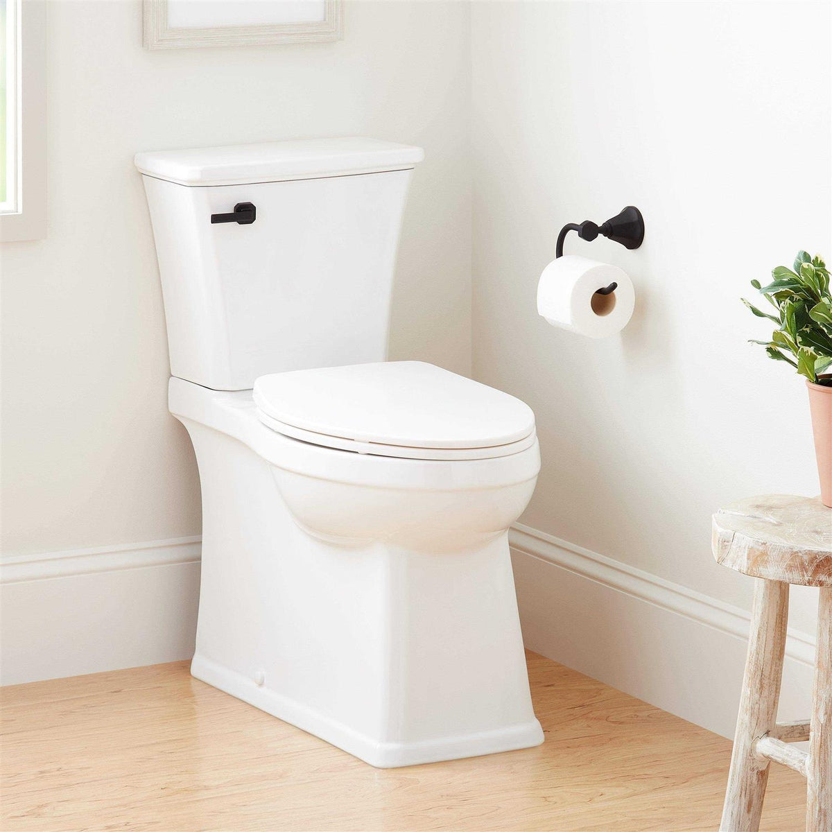 1.28 GPF Two Piece Skirted Elongated Toilet Q50423