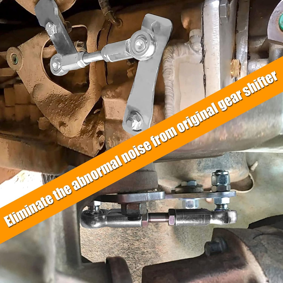 Stainless Steel Transfer Case Linkage Kit Pack of 2 I198649