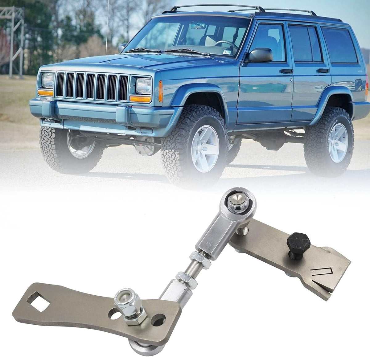 Stainless Steel Transfer Case Linkage Kit Pack of 2 I198649