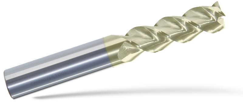 3/4 in Carbide Corner Radius End Mill E484381