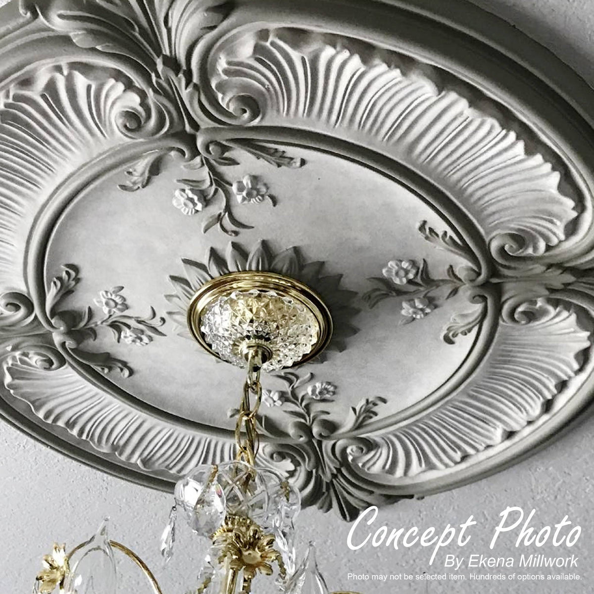 Rose Ceiling Medallion G107