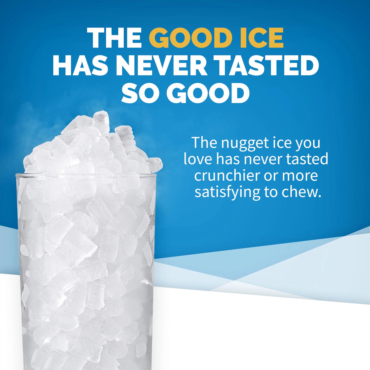 40 lb. Countertop Nugget Ice Maker in Stainless Steel A18282