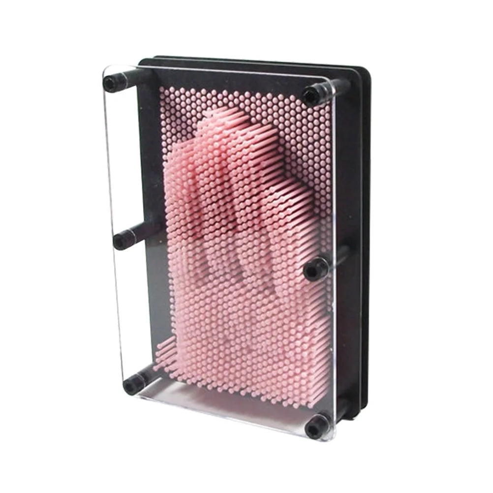 Medium Size Pink 3-Dimensional Pin Art Board Toy K2239
