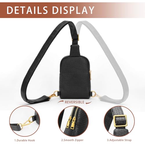 Soft Vegan Leather Crossbody Sling Bag M60925