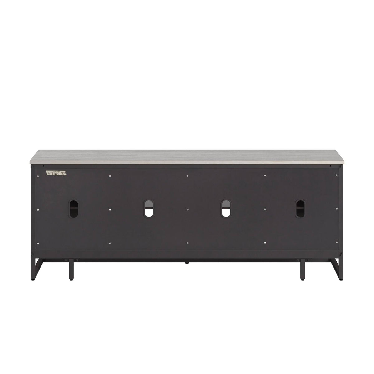 Black Metal TV Stand G4152