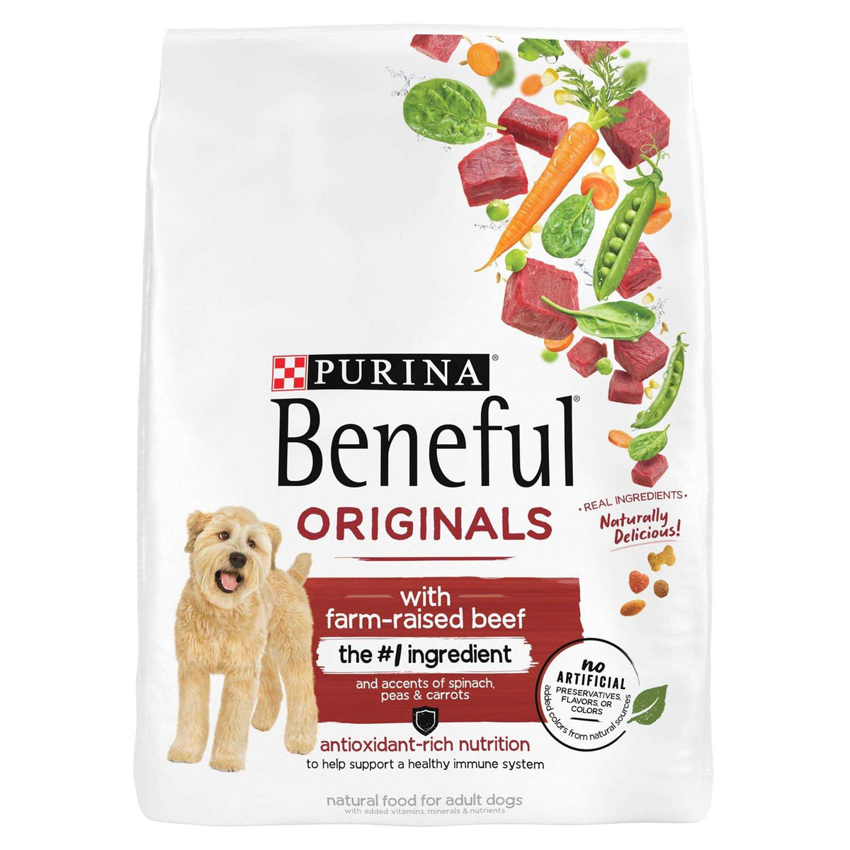 Dog Food With Farm-Raised Beef Q8644