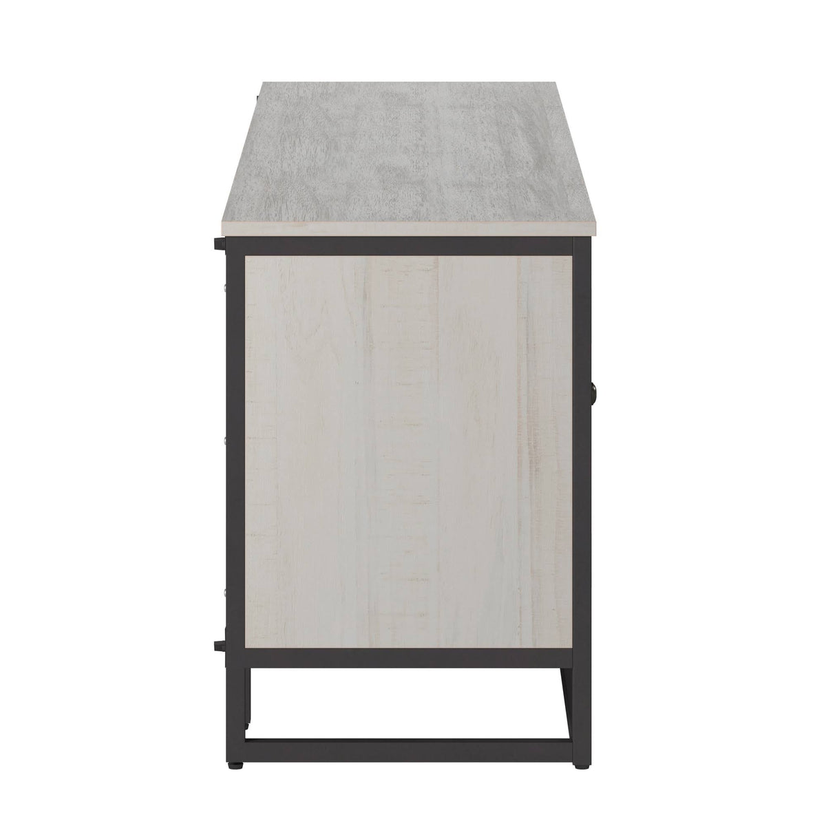 Black Metal TV Stand G4152