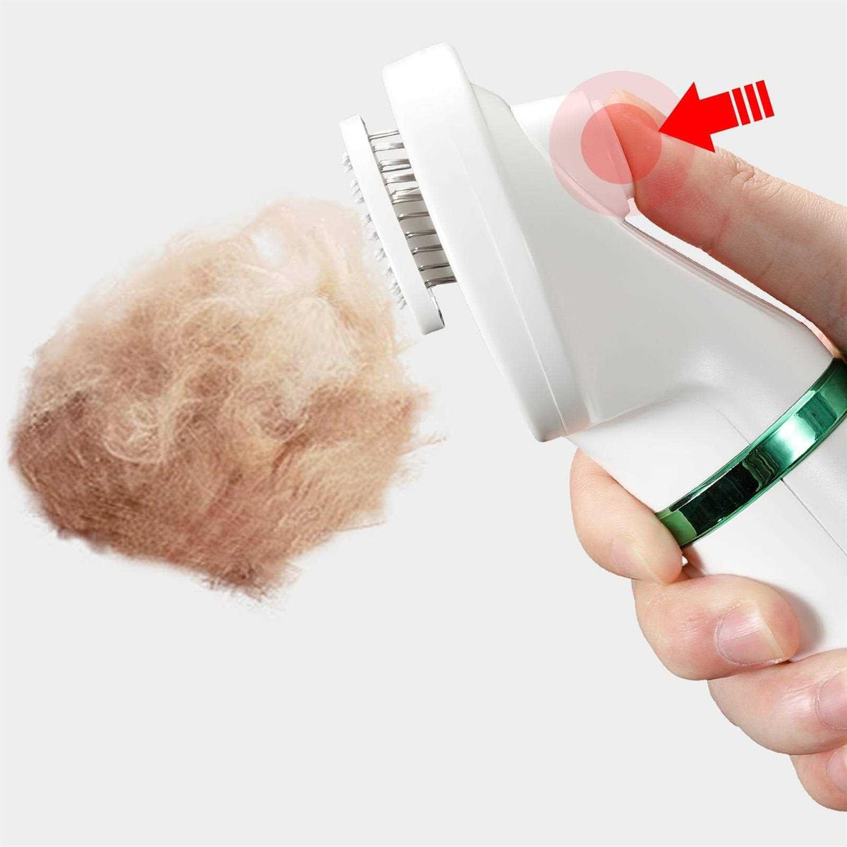 Pet Hair Dryer with Slicker Brush 3 Heat Settings D1620