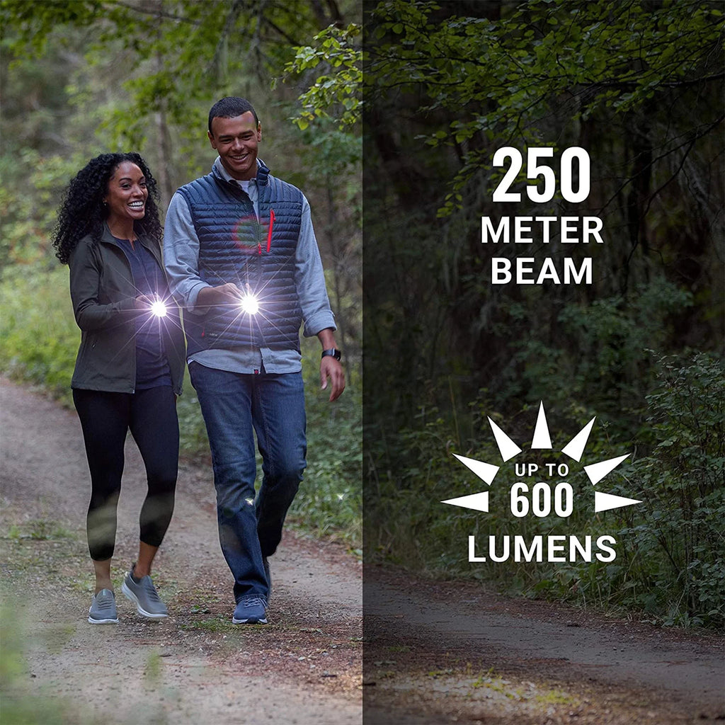 600 Lumens Rechargeable Flashlight (3 Pack) P714