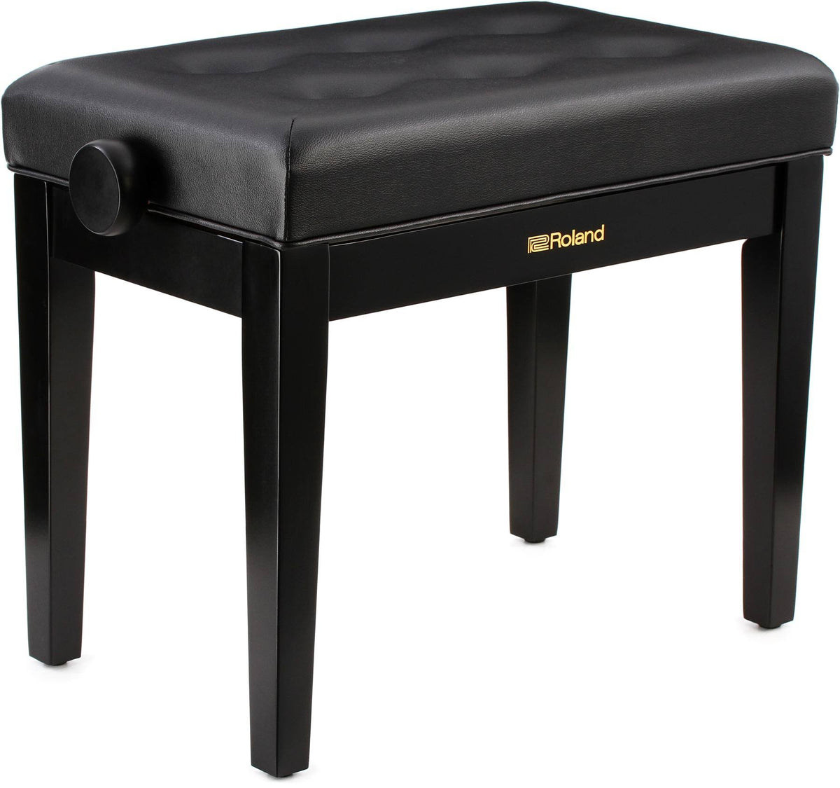 Satin Black Piano Bench Y462