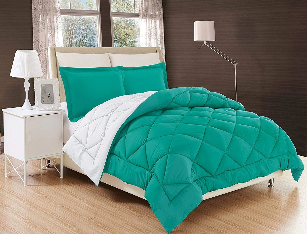 Pink/Gray King 3-Piece Comforter Set P523