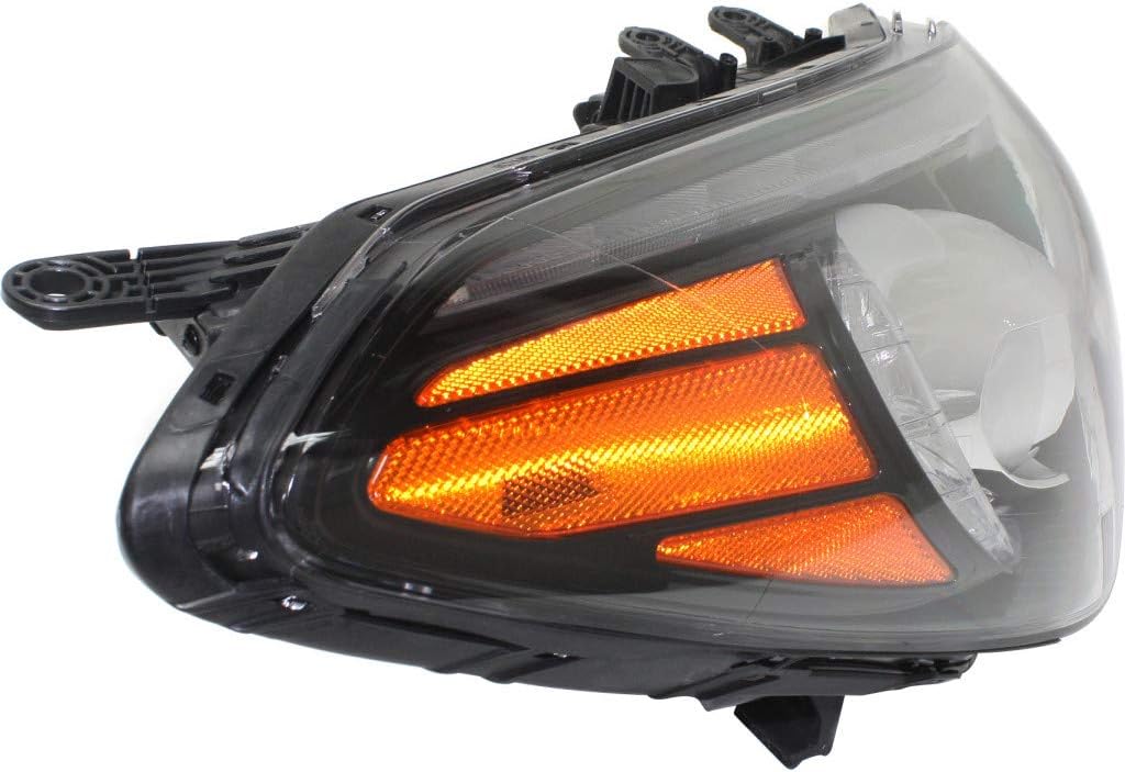 Kia Forte Headlight Assembly 2014 2015 Passenger Side Halogen Type T1456