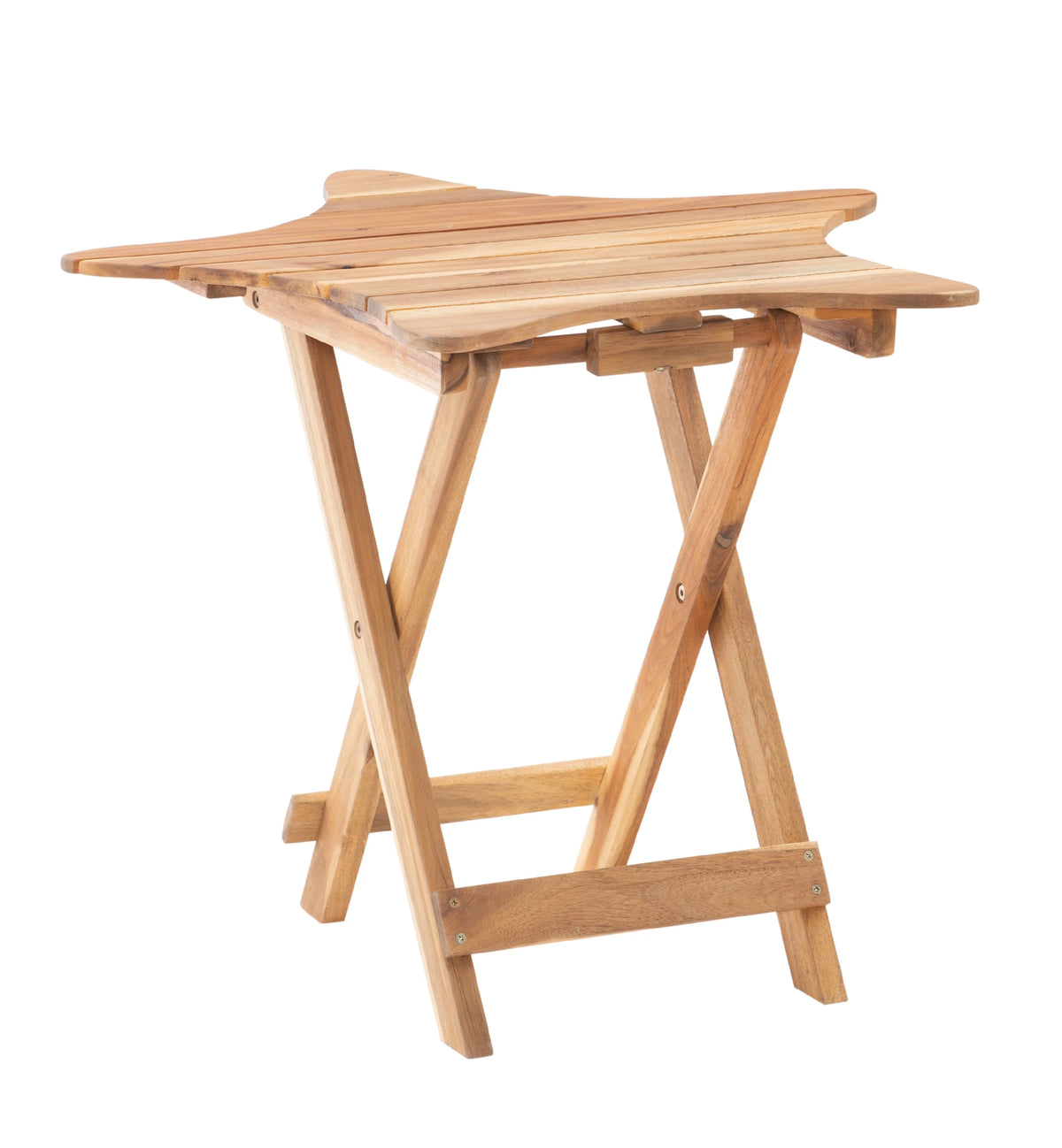 Star-Shaped Outdoor Folding Table B25633