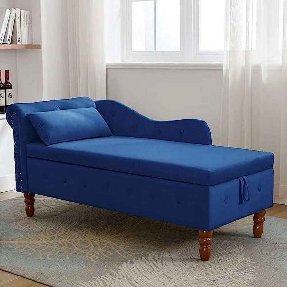 Pink Velvet Button Tufted Bench Z721943