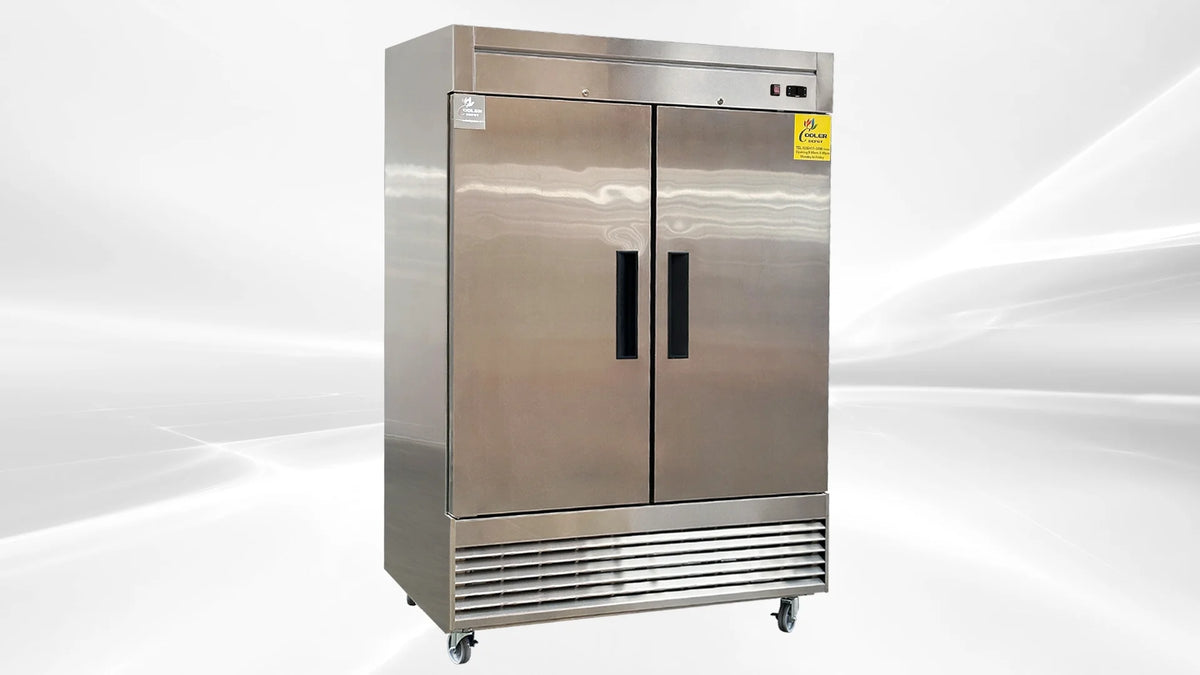 54 inch 2 Door Reach-in Commercial Freezer Q435