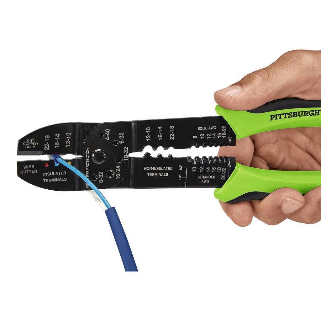 3-in-1 Multipurpose Stripper, Crimper, and Cutter H111269