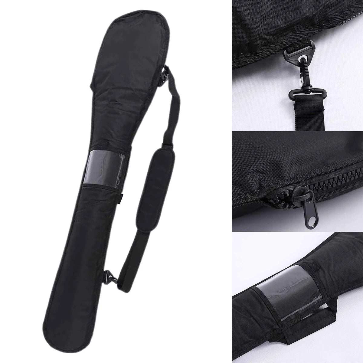 Portable Paddle Pouch Storage Protective Pocket with Adjustable Strap A918