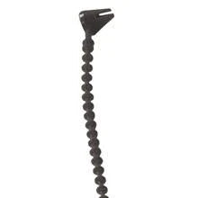 Black Beaded Security Tie C38567