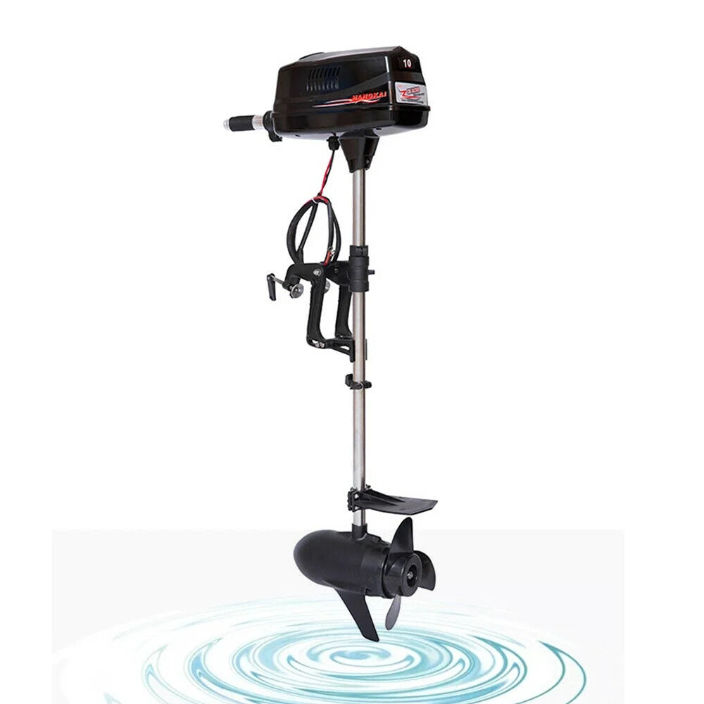 2200W Electric Outboard Motor Boat Engine Brushless Tiller Control 60V I84131