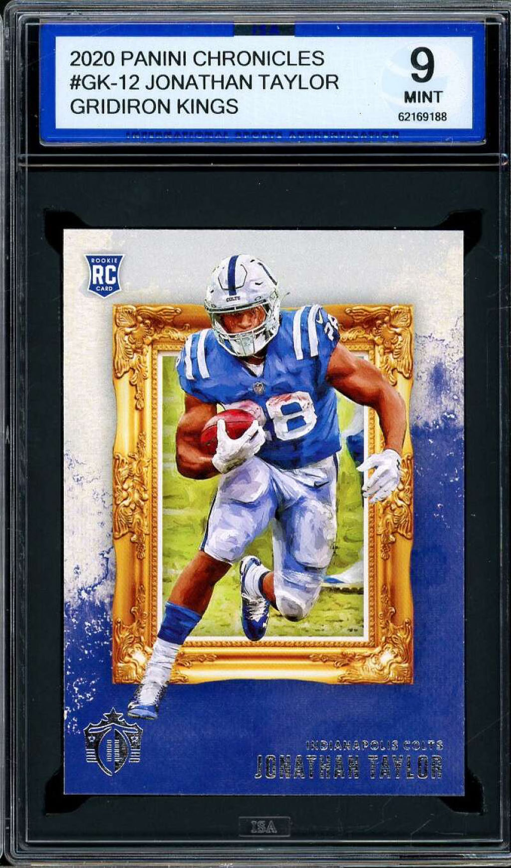 ISA 9 MINT Rookie Gridiron Kings Card B698648