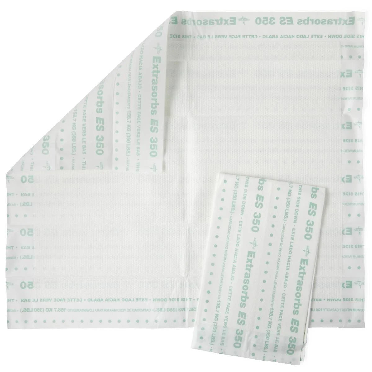 White Disposable Drypads U41360