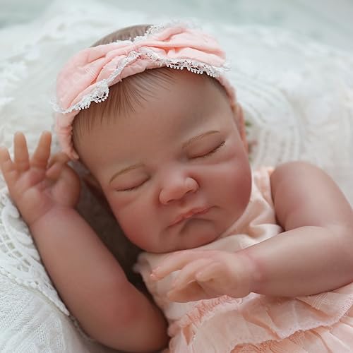 20 Inch Lifelike Reborn Baby Doll with Soft Weighted Cloth Body J603