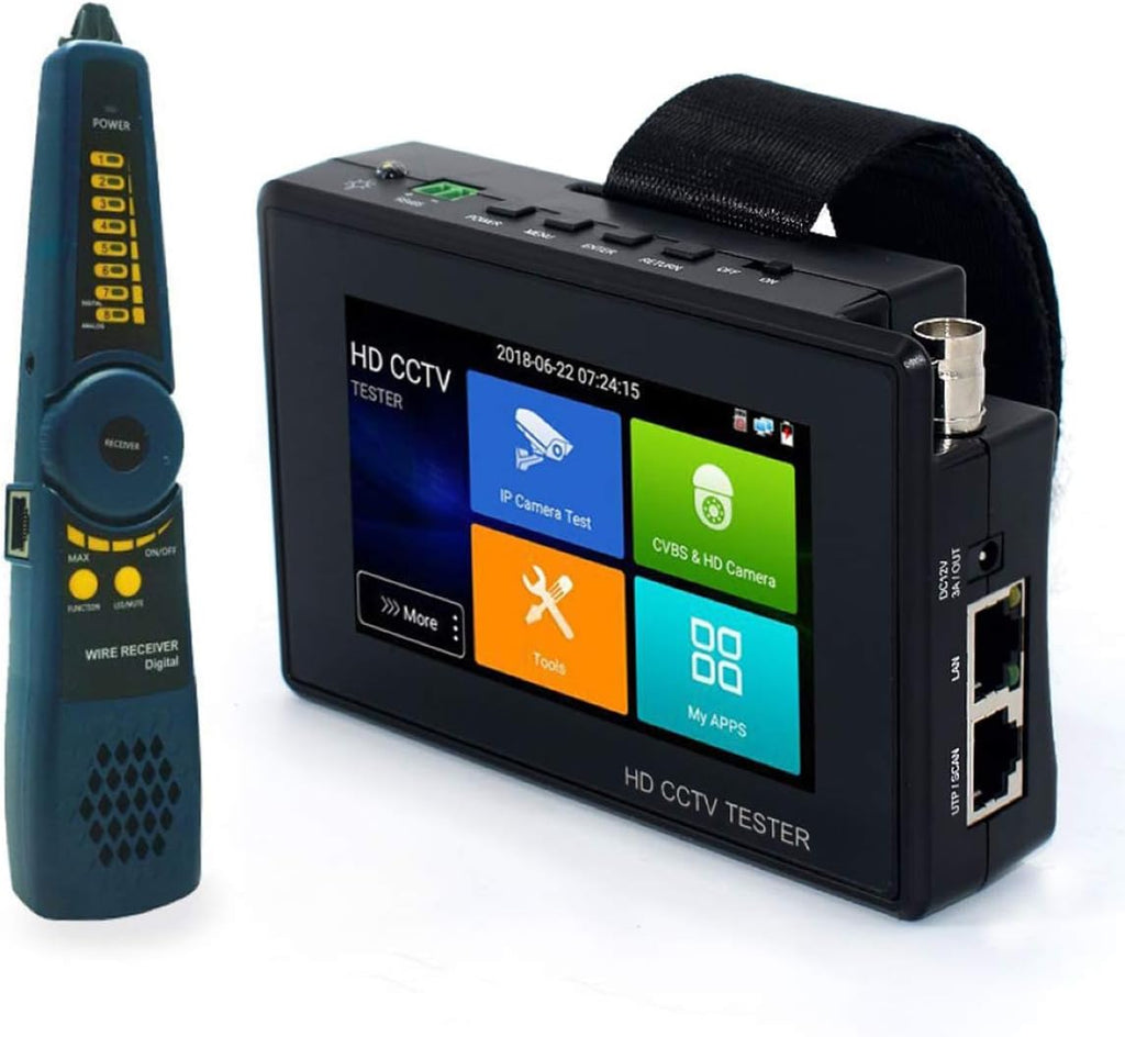 5 inch Touch Screen 4K IP Camera Tester with POE H630