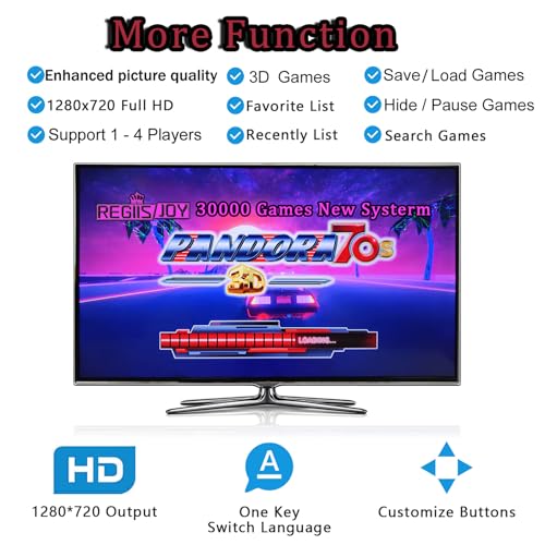 14-inch HD Screen Portable Arcade Game Console W4887