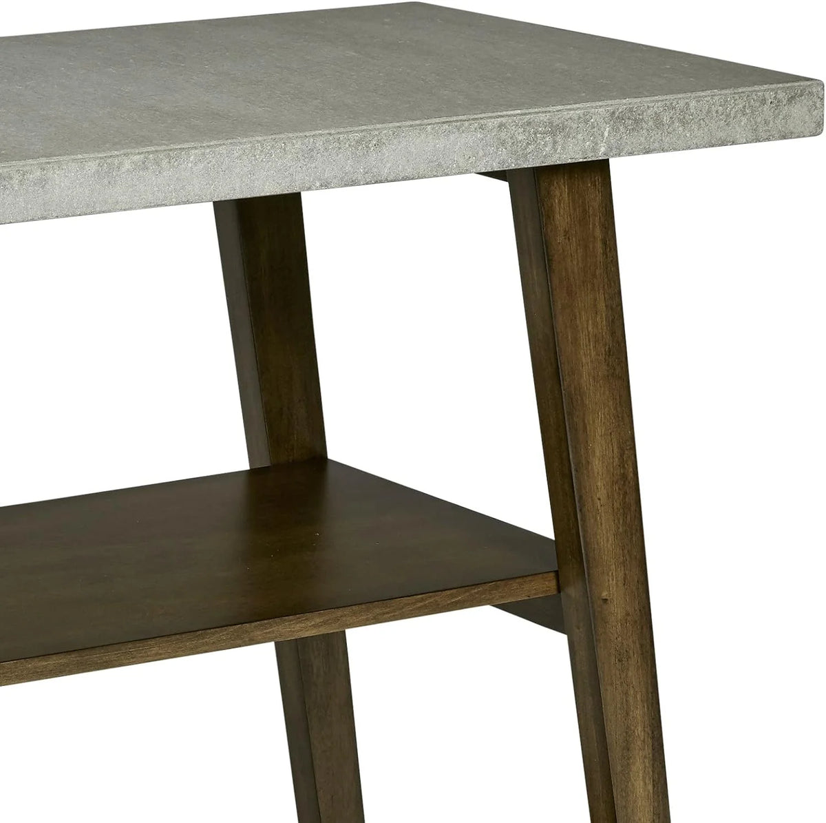 Concrete Gray Sofa Console O47869