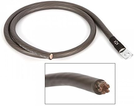 4 Gauge Copper Car Amplifier Install Kit with 4-Channel RCA T66297