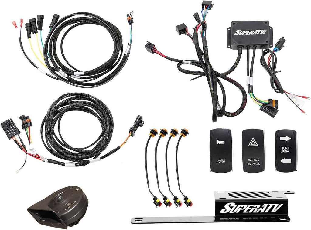 Deluxe Turn Signal Kit with Dash-Mounted Turn Signal Rocker Switch K128314